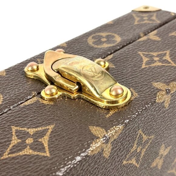 LOUIS VUITTON Monogram Coffret Domino Set Domino interior Decor - Picture 14 of 16